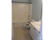 Bathroom featuring a tub/shower combo and a single sink vanity at 13016 Meadowmere Rd, Huntersville, NC 28078