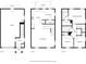 Detailed floor plan showcasing layout of the house, including the garage, kitchen, bedrooms, and living spaces at 13304 Porter Creek Rd, Charlotte, NC 28262