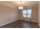 Neutral bedroom with wood floors, simple decor, and lots of natural light at 1358 37Th Avenue Ne Pl, Hickory, NC 28601