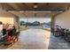 Open garage showcasing ample space, tools, bicycles, and views of the neighborhood at 1358 37Th Avenue Ne Pl, Hickory, NC 28601