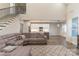 Open-concept living room and kitchen area with hardwood floors and modern finishes at 1358 37Th Avenue Ne Pl, Hickory, NC 28601