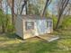 Durable vinyl outbuilding provides extra storage space; it's the perfect solution at 2020 Parkdale Ave, Gastonia, NC 28052