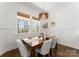 Cozy dining area featuring a wooden table, modern decor, and natural light, creating a welcoming atmosphere at 209 Sardis Ln, Charlotte, NC 28270