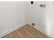 This basement features wood floors and access to the water and sewer connections at 2120 Green Oak Dr, Shelby, NC 28152