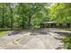 Long driveway leads to a secluded home, set back from the road for added privacy at 2681 University Dr, Lancaster, SC 29720