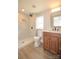 Modern bathroom featuring a glass-enclosed shower, stylish vanity, and contemporary fixtures at 333 City Ave, Lancaster, SC 29720