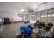 Large garage with storage and multiple garage doors for all of your toys, equipment, and vehicles at 4487 Catawba Burris Rd, Denver, NC 28037