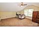 Bedroom with neutral colors, closet, and natural light at 5344 Saddlewood Ln, Mint Hill, NC 28227