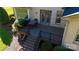 Outdoor back deck with space for furniture and an access point to the home at 708 Ridgelake Dr, Weddington, NC 28104