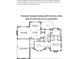 Concept floorplan drawing featuring a three-car garage and two primary suites, one on each floor at 708 Ridgelake Dr, Weddington, NC 28104