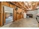 Unfinished basement with utilities access and view to finished area at 807 And 809 Sparrow Springs Rd, Kings Mountain, NC 28086