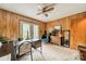 Versatile office space with a desk, seating area, and natural light from the balcony at 807 And 809 Sparrow Springs Rd, Kings Mountain, NC 28086