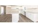 Newly remodeled kitchen with white cabinets, granite countertops, and white backsplash at 1127 Mckay Rd, Newton, NC 28658