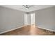 Bedroom with ceiling fan and an attached bathroom at 1320 Beaconfield Ct, Rock Hill, SC 29730