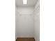 Walk-in closet features shelving with new vinyl floor at 1320 Beaconfield Ct, Rock Hill, SC 29730