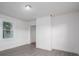 Bright bedroom featuring hardwood flooring, large windows, and fresh paint at 201 Lee Black Rd, Cherryville, NC 28021