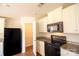 Functional kitchen with white cabinets, granite countertops, and stainless steel appliances at 2035 Talbert Ct, Charlotte, NC 28214