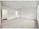 Spacious bedroom features a neutral carpet and a vaulted ceiling at 3725 Catawba Creek Dr, Gastonia, NC 28056