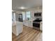 Updated kitchen with granite counters and stainless steel appliances at 3735 Stonehaven Dr, Charlotte, NC 28215