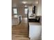Spacious kitchen with stainless steel appliances and island with seating at 3735 Stonehaven Dr, Charlotte, NC 28215