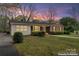 Well-kept brick home with landscaped front yard and inviting curb appeal at 3987 Taxahaw Rd, Lancaster, SC 29720