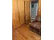 Bedroom featuring hardwood floors and closet space at 4331 Knollcrest Dr, Charlotte, NC 28208