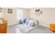 Serene bedroom with a window, plush rug, and modern decor is the perfect space to relax and unwind at 504 Katherine Ave, Kings Mountain, NC 28086