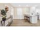 Kitchen and breakfast area with view of the dining room and plenty of space at 504 Katherine Ave, Kings Mountain, NC 28086