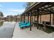 Covered boat dock with lounge chairs providing beautiful waterfront views at 8915 Linden Grove Ct, Sherrills Ford, NC 28673
