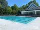 Community pool with clear blue water and ample deck space for relaxation and recreation at 8915 Linden Grove Ct, Sherrills Ford, NC 28673
