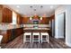 Open kitchen boasts granite countertops, stainless appliances, and ample storage at 10125 Loch Lomond Dr, Charlotte, NC 28278
