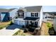 Beautiful two-story home featuring a two-car garage and well-manicured landscaping at 1090 River Haven Sw Ave # 61, Concord, NC 28025