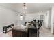 Comfortable loft area with sofa, computer setup and cozy lighting at 1090 River Haven Sw Ave # 61, Concord, NC 28025