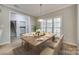 Cozy dining area near laundry featuring natural light and a warm, inviting atmosphere at 111 Sterling Dr, York, SC 29745