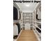 Organized walk-in closet with ample shelving, hanging space, and a bright, clean aesthetic at 3730 Club House Ne Dr, Conover, NC 28613
