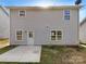 Back of house with backyard patio, and green space for outdoor enjoyment at 3914 Hathaway Hills Dr, Charlotte, NC 28214