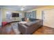 Bright living room with hardwood floors and ample natural light, perfect for Gathering gatherings at 412 W D Ave, Salisbury, NC 28144
