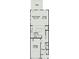 Layout featuring a kitchen, Gathering room, dining area, foyer, and garage at 6029 Jasmine Branch Rd, Charlotte, NC 28216