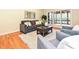 Cozy living room with a comfortable sofa and chairs, perfect for relaxation at 6144 Abergele Ln, Matthews, NC 28104
