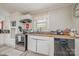 Kitchen with stainless steel appliances and granite countertops at 1013 East Dr, Gastonia, NC 28052