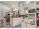 Bright kitchen featuring ample countertop space and view into adjacent living space at 1013 East Dr, Gastonia, NC 28052