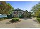 Circular drive with beautiful landscaping at 114 Ventana Ct, Mooresville, NC 28117