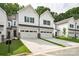 Charming new construction featuring attached garages and modern farmhouse design at 19751 Feriba Pl, Cornelius, NC 28031