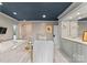 Elegant bathroom with a soaking tub, walk-in shower, and a spacious vanity at 2015 Pellyn Wood Dr, Charlotte, NC 28226