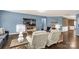Comfortable living room featuring modern furniture, a TV, and stylish decor at 2035 Palace Way, Indian Land, SC 29707