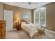 Serene bedroom with arched window providing ample natural light and a calming ambiance at 2228 Metcalf Dr, Sherrills Ford, NC 28673