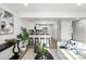 Stylish living room with open access to the kitchen and stainless steel appliances at 243 Barber St, Rock Hill, SC 29730
