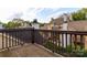 Relaxing balcony view overlooking green space and the architecture of neighboring residential buildings at 3210 Selwyn Farms Ln # 7, Charlotte, NC 28209