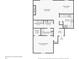 First floor plan featuring a living room, kitchen, bathroom, and primary bedroom at 3210 Selwyn Farms Ln # 7, Charlotte, NC 28209