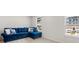 Cozy living room with large windows, modern decor, and neutral walls and carpet at 408 Moondance Dr # C, Gastonia, NC 28054